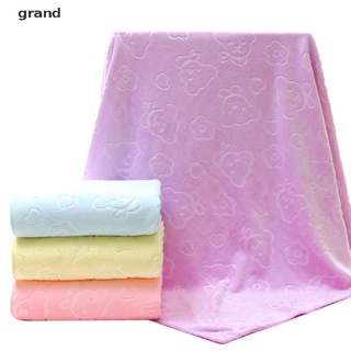 grandlarge 35*75cm toallas textiles para el hogar en relieve grueso suave absorbente ultrafino toalla de fibra