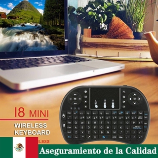 ［Entrega Rápida］ 2.4GHz 92 Keys Wireless Keyboard with Touchpad Mouse for Android TV Box PC Versión Mundial