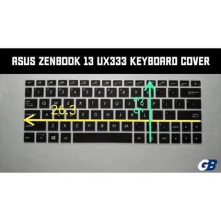 Funda protectora de teclado para portátil asus ZenBook 13 UX333 de 13,3 pulgadas