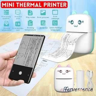 Efervescenc Mini impresora térmica foto bolsillo foto inalámbrica portátil efervescenc