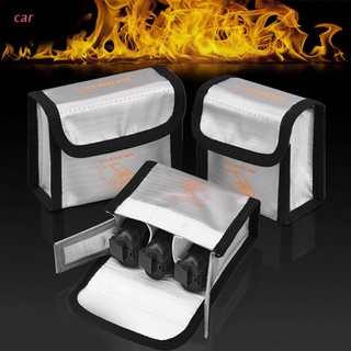car Battery Safety Bag Battery Bag Explosion-proof Storage Pouch Fireproof Bag