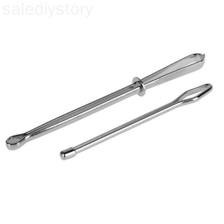 2 pinzas enhebradoras elásticas con cordón de acero enhebrador de costura cuerda de extracción de hilo herramienta salediystory (8)