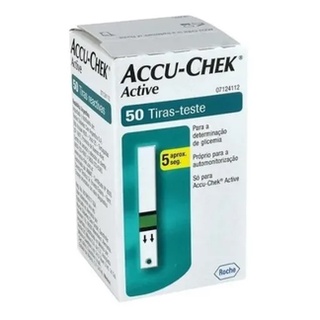 Tiras reactivas para Accu-Chek Active caja con 50 tiras reactivas