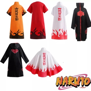 Hot Sale Anime Naruto Akatsuki /Uchiha Itachi Cosplay Halloween Christmas Party Costume Cloak Cape