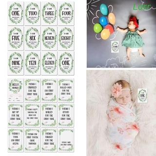 Tarjetas lorrras Para bebé lo mismo tarjetas De sol Unisex diseñado tarjetas De Foto que incluye embarazo y edad llaves De regalo De ducha Para bebés