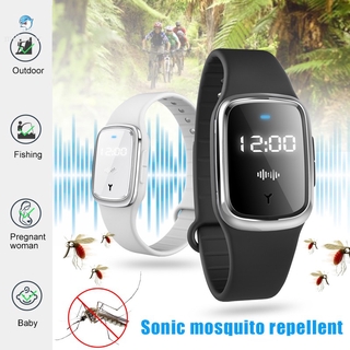 #reloj&accesorios # mini ultrasónico anti mosquitos insectos plagas repelente repelente pulsera de muñeca al aire libre