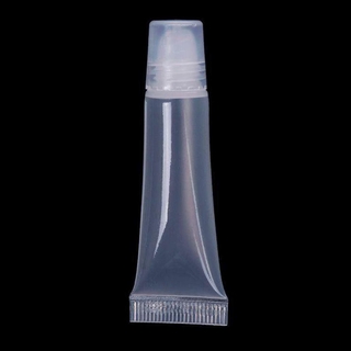 8g recargable transparente vacío brillo labial bálsamo recipientes suaves vacío J7M0 (5)