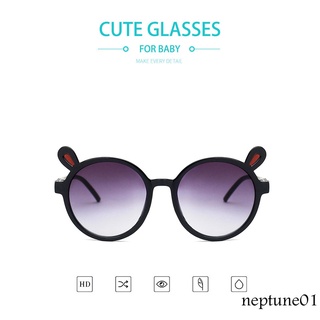nt-unisex al aire libre uv400 gafas, lindo bebé de dibujos animados orejas de conejito gafas de sol para (3)