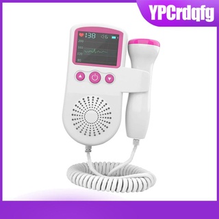 Doppler-Monitor De Ritmo Fetal Para Bebé , Detector De Corazón , Pantalla LCD