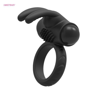 Vibrating Dildo Ring Exercise Stimulator Massage Adult Sex Toy for Men Couples