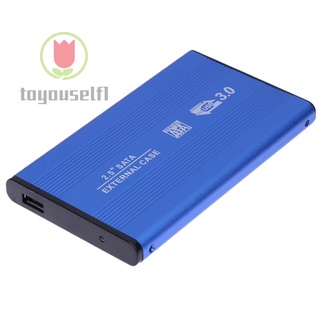 (toyouself1) Caja De Disco Duro Externo SSD HDD De 2.5 Pulgadas USB 3.0 SATA