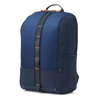 Mochila Backpack HP Para Laptop De 15.6 Pulgadas, Resistente Al Agua, Bolsillo Para Termo, Acentos Reflectantes azul
