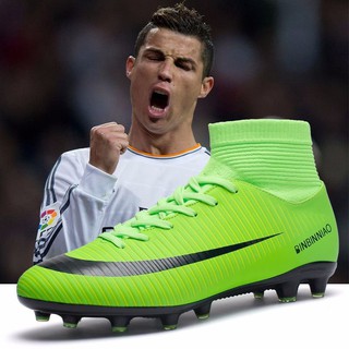 tamaño 35-45 botas de fútbol fg uñas largas al aire libre zapatos de fútbol profesional/zapatos de entrenamiento