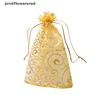 jo7mx 100pc organza joyería bolsas de embalaje de boda fiesta favor caramelo bolsas de regalo martijn