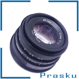[Prasku] lente APSC de 35 mm f/1.6 para Panasonic G6 G7 G9 GF1 GF6 GF8 GM1 GX7 GX8 GH1 GH5