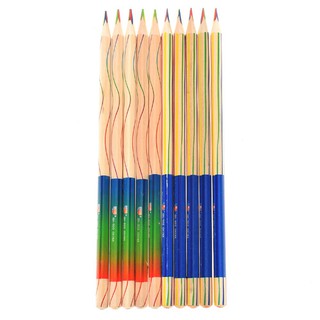 Lápiz 4 en 1 juego de lápices de colores 10pcs dibujo pintura Color arco iris