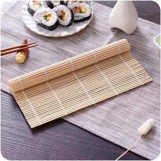 Sushi arroz rodillo de bambú DIY Maker Sushi Mat herramienta de cocina Sushi