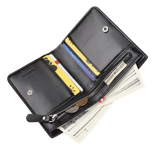 [limited time purchase]New Bag Men's Wallet Short Vertical Men's Zipper Wallet Multi-Function Coin Wallet