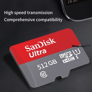 [PD] Tarjeta de memoria Micro SD TF de alta velocidad para teléfono Sandisk 64GB/128GB/256GB/512GB/1TB (1)