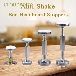 CLOUDBODY 2Pcs Bed Headboard Stoppers Anti-Shake Fixed Bracket Telescopic Support Fixed Bed Easy Install Fasteners Hardware Bed Frame Adjustable Stabilizer