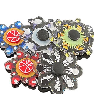 Running Fidget Spinner Hand Top Spinners Anime Figet Spiner Rotatable Gyro Stress Relief Toy For Children Adult pop it