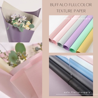 Búfalo de Color completo textura de papel celofán GLITER papel OPP flor papel de regalo textura Color papel impermeable