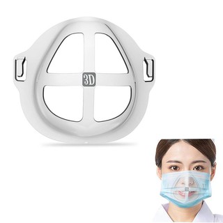 Máscara desechable interior cojín soporte 3D tridimensional cómodo Anti-relleno transpirable antiadherente nariz máscara boca soporte interior soporte (2)