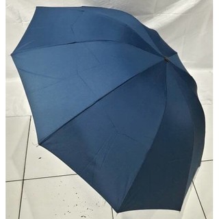 Paraguas plegable 3 Jumbo Super grande 10 dedos 10R motivo liso