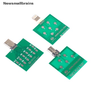 Newsmallbrains Micro USB Dock Flex Test Board for Phone Android Phone U2 Micro USB 8 Pin Type-C NSB
