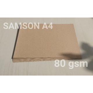 Samson Craft papel marrón papel A4 80 gsm 100 hojas