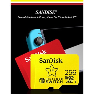 Sandisk-Tarjeta De Memoria Para Nintendo Switch , Micro SD , TF , Alta Velocidad