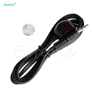 maria7 38khz infrarrojo ir blaster receptor de control remoto extensor cable de extensión 3,5 mm