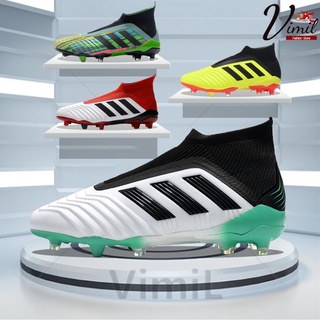 oferta por tiempo limitado adidas_predator 18+x pogba fg (talla: 39-45) zapatos de fútbol botas messi kasut bola sepak adidas zapatos de fútbol