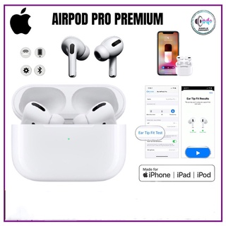 【PREMIUM】 Iphone Airpod PRO Wireless Earbuds Bluetooth Earphone (RENAME Noise Cancellation GPS POP UP)