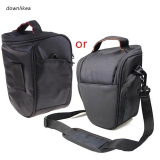dow Nylon Camera Waterproof Bag Soft Carrying Case Bag For Canon EOS For Nikon D5200 D5100 Digital Camera Storage Bag