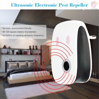 Nt repelente de plagas electrónica ultrasónica de alta calidad para interiores para Lustrating Mouse Bug Mosquito insecto