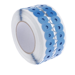 [lovos] 1000 piezas de procesamiento de lente de gafas para pulir almohadillas azul etiqueta