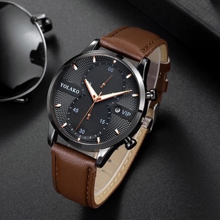 Relojes de los hombres de la moda fecha de aleación caso de cuero sintético analógico de cuarzo reloj deportivo masculino reloj de la mejor marca de lujo de los hombres Watc