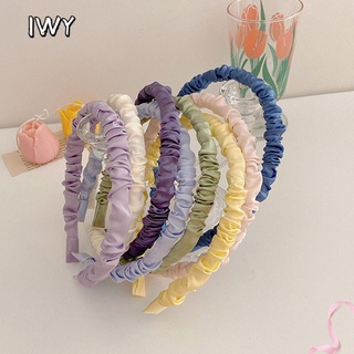 Iwy banda para el cabello De Seda con Aro multicolor