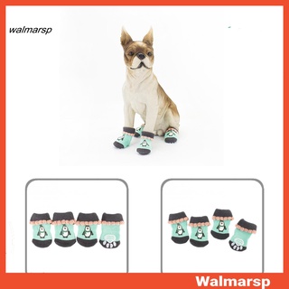 [wmp] calcetines elásticos para perros/calcetines para perros/mascotas/calcetines antideslizantes para otoño