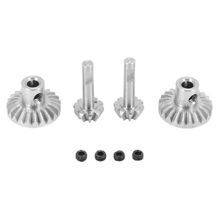 4Pcs Steel Front and Rear Axle Gear for WPL B24 B36 C14 C24 MN D90