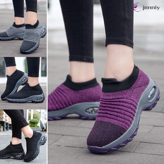 Zapatos de caminar para mujer Super suave aumento de altura zapatos de viaje al aire libre