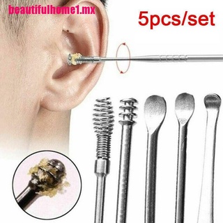 [beautifulhome1.mx]5 piezas de cera para oídos/limpiador limpiador/herramienta para el cuidado de la salud Individual