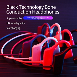 auriculares de conducción ósea compatible con bluetooth inalámbrico impermeable cómodo desgaste abierto gancho de oído ligero no in-ear deportes auriculares abase (1)