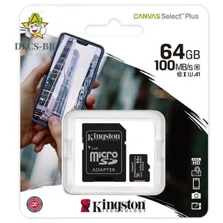 Kingston Micro SD 64GB clase 10 con lector gratuito venta caliente