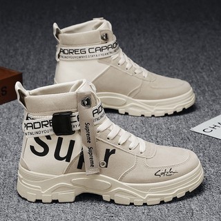 Martin Botas De Los Hombres Otoño Nueva Moda Alta top retro Ropa De Trabajo Militares casual Zapatos De (1)