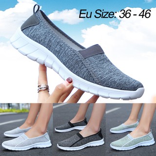 Mujer/hombre Casual deporte transpirable comodidad zapatos de caminar parejas mocasines al aire libre