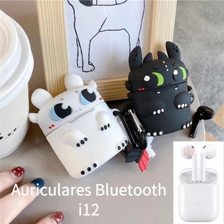 mini Audífonos bluetooth inalámbrico inpods i12 tws Universal Cute Audífonos +Cubierta protectora /para iOS o Android auricular bluetooth 5.0