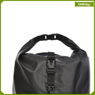 [dlgc] mochila flotante impermeable con bolsillo exterior con cremallera, para kayak, rafting, paseos en barco, natación, camping, senderismo,
