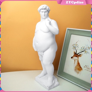creativo fat david retrato estatua de resina artesanía escultura artesanía figura hogar oficina arte adornos adornos